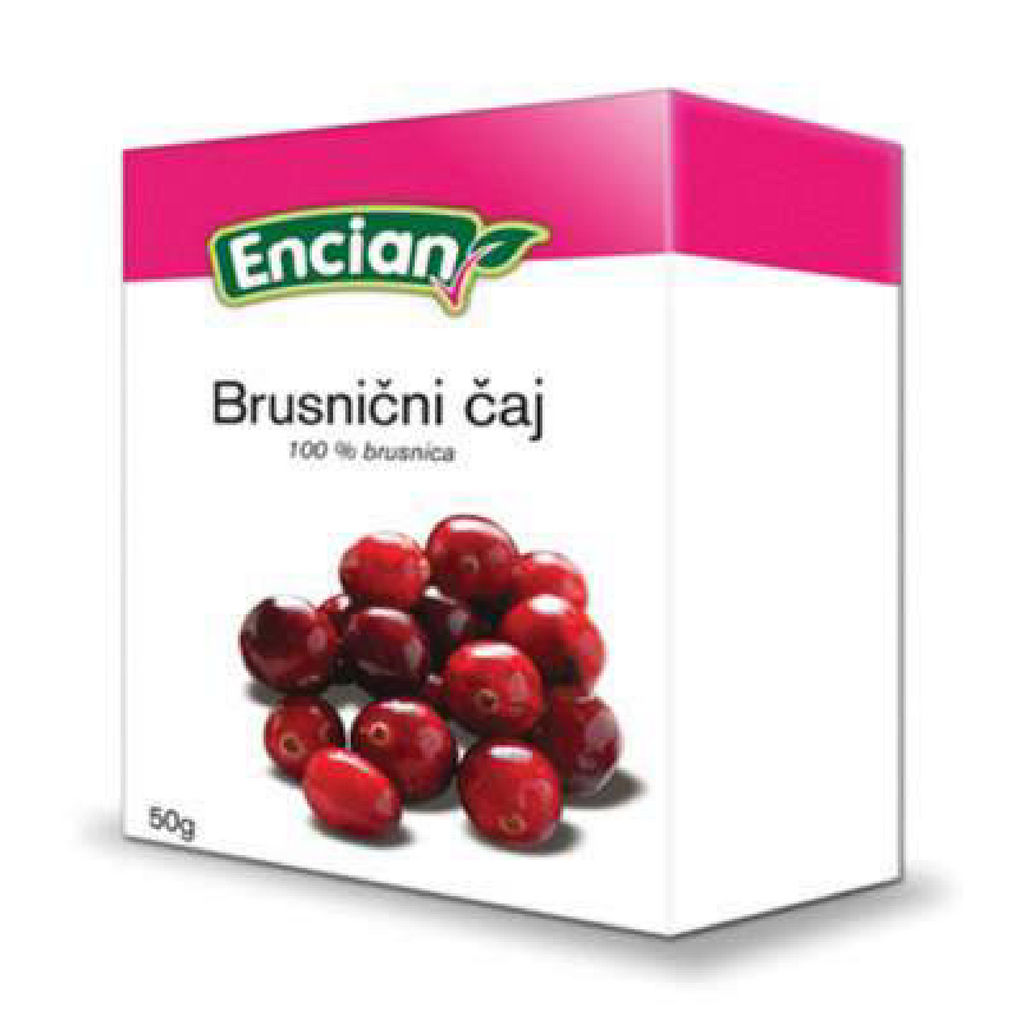 Čaj brusnični Encian, 50 g